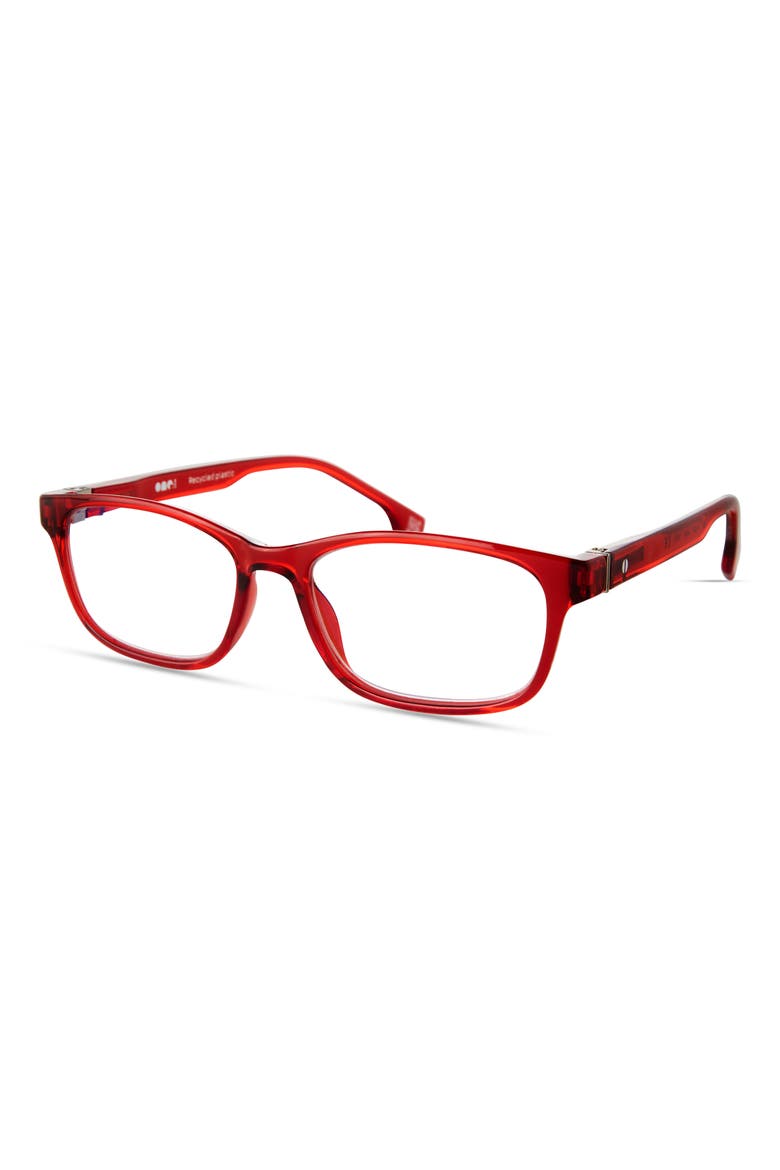 ARIAL READING GLASSES, Alternate, color, RED