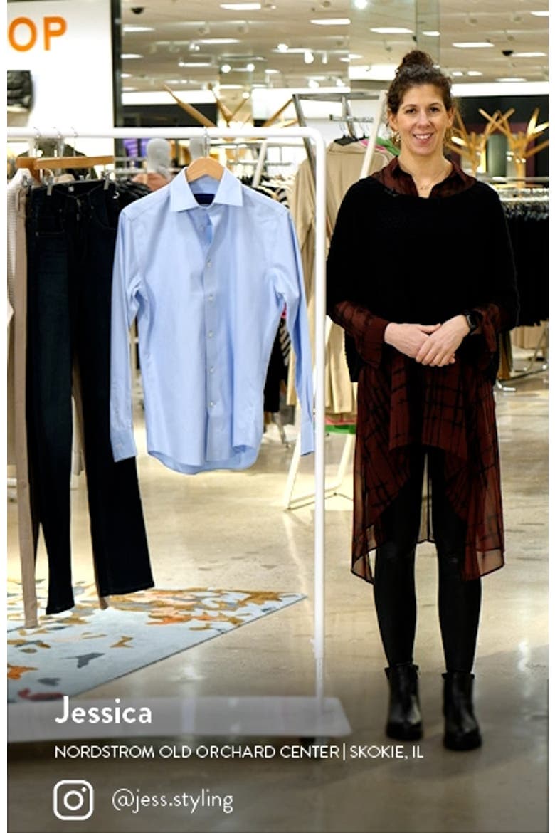 Luxury Non-Iron Trim Fit Solid Dress Shirt video