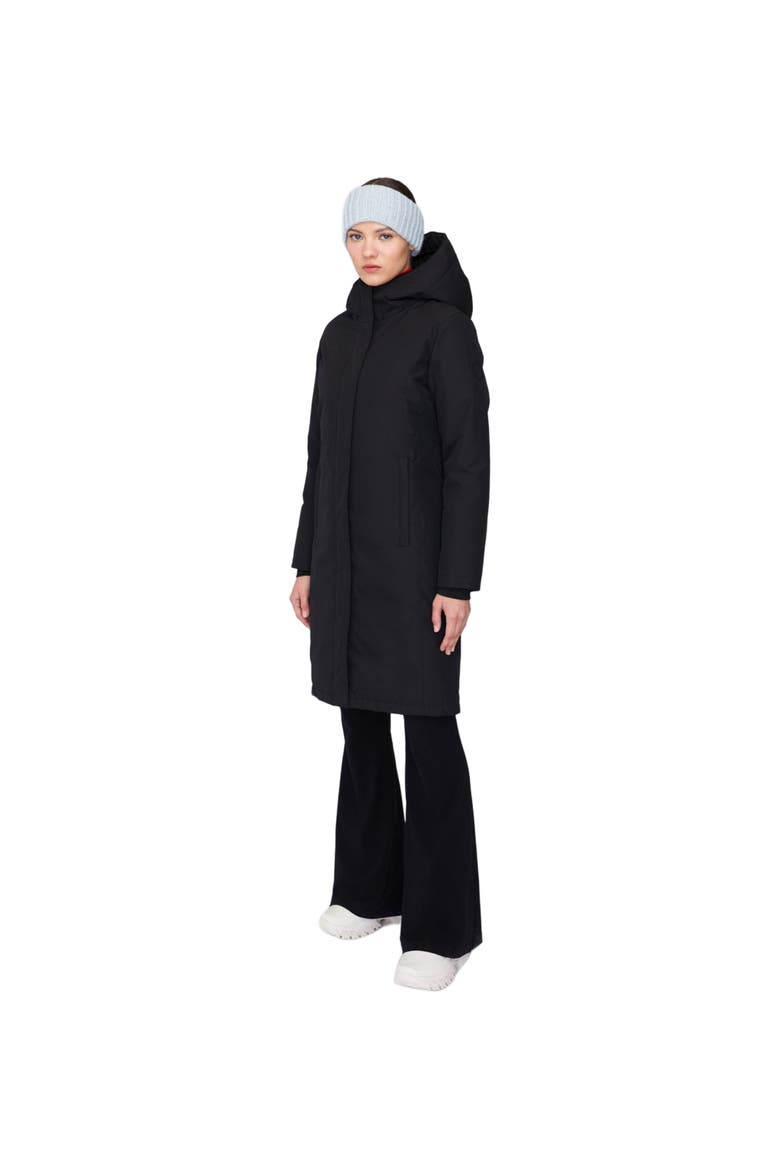 FERMONT | Hooded Down Winter Jacket, Alternate, color, Black
