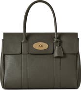 Mulberry Bayswater Grained Leather Satchel