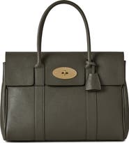 Mulberry Bayswater Grained Leather Satchel