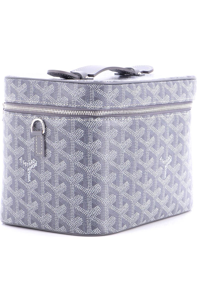 Pre-Owned Goyard Muse Vanity Case Coated Canvas, Alternate, color, Gray