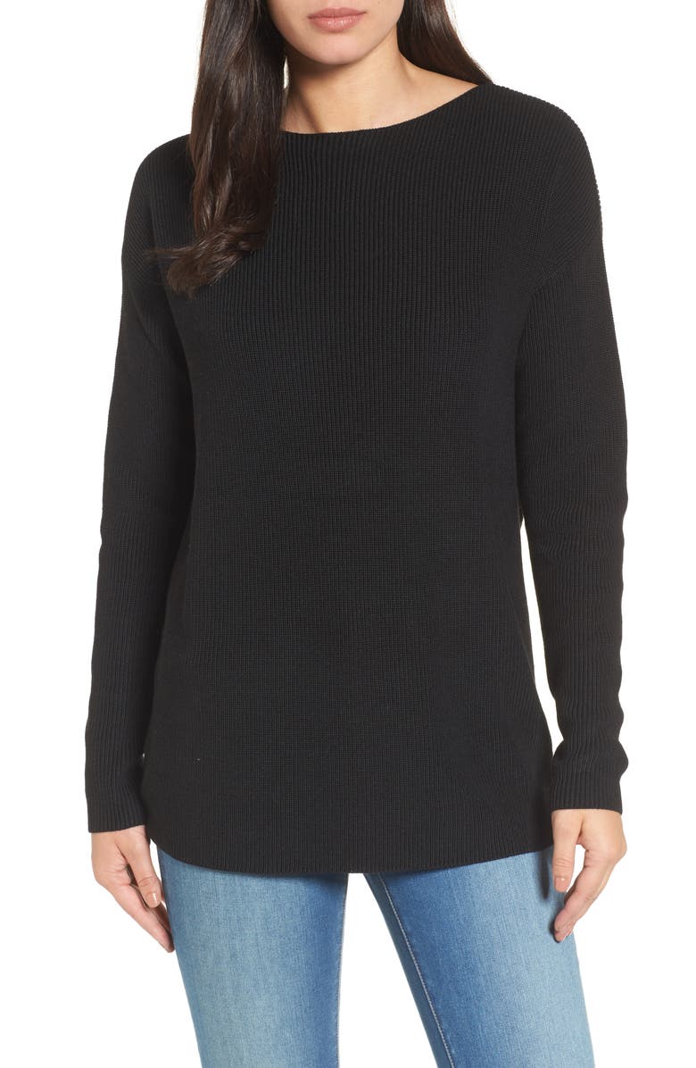 Halogen<sup>®</sup> Twist Back Sweater, Main, color, 