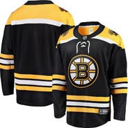 FANATICS Men's Fanatics Black Boston Bruins Breakaway Home Jersey