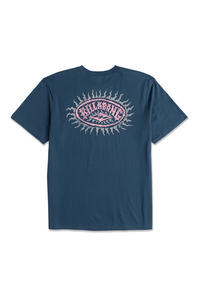 Reverse Premium Graphic T-Shirt, Alternate, color, DARK DENIM
