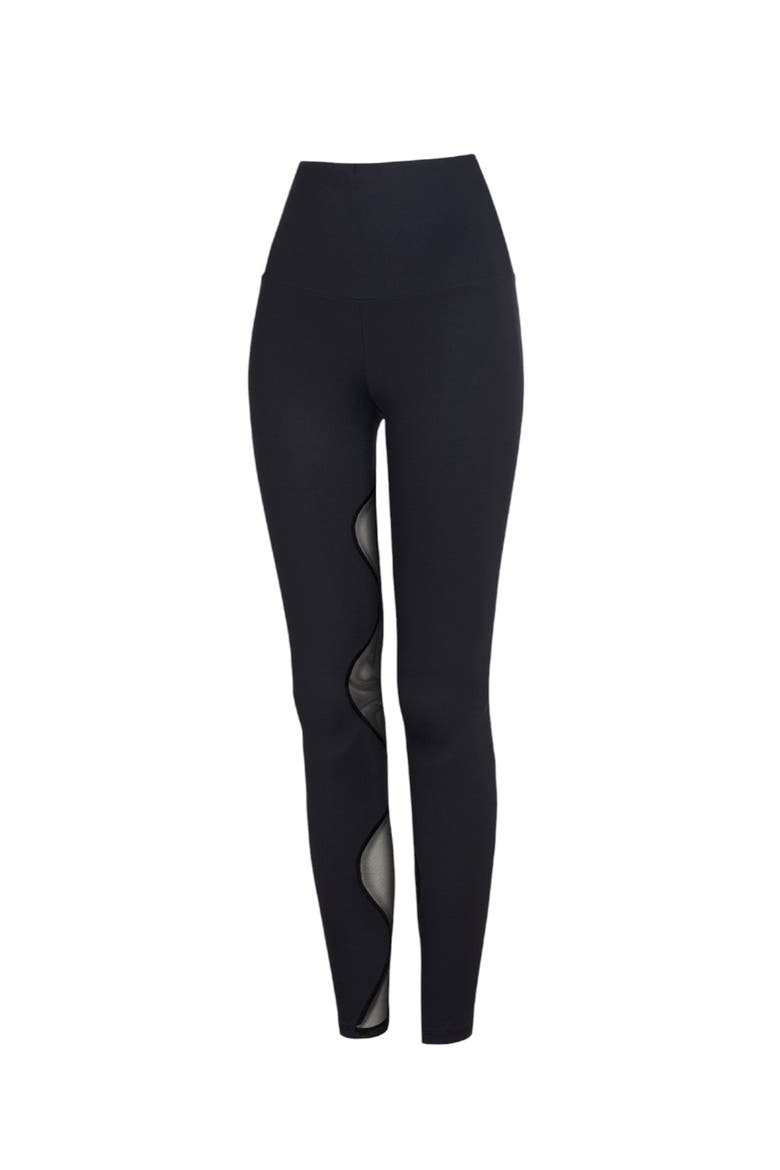 Bubble Legging, Alternate, color, Black-Black Mesh