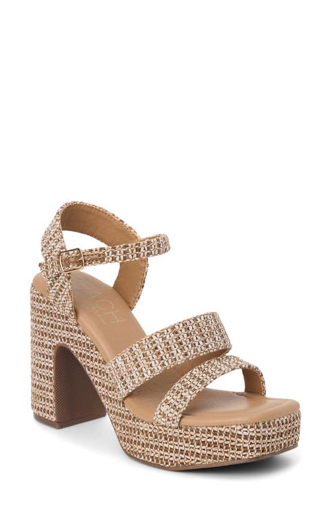 Alessia Ankle Strap Platform Sandal (Women)