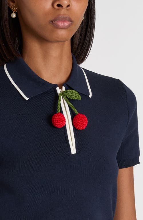 Valentino Polo Shirt Cotton Embroidered Detail