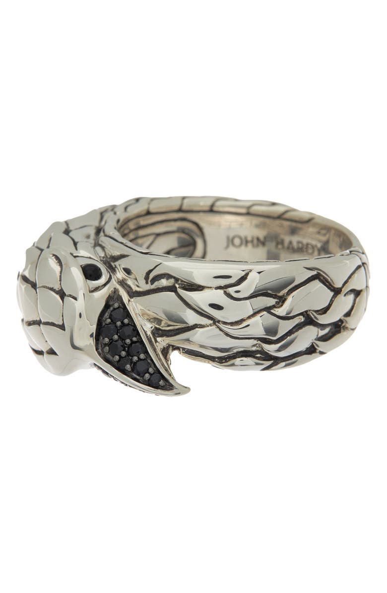 John Hardy Legends Eagle Lava Ring, Main, color,