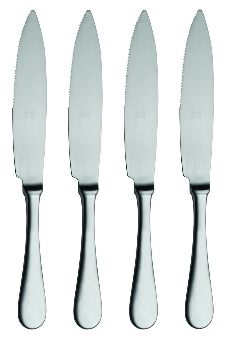 American 4-Piece Steak Knife Set, Main, color, STAINLESS STEEL SET 2