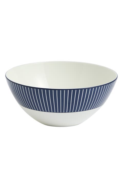 Gio Pinstripe Bone China Cereal Bowl