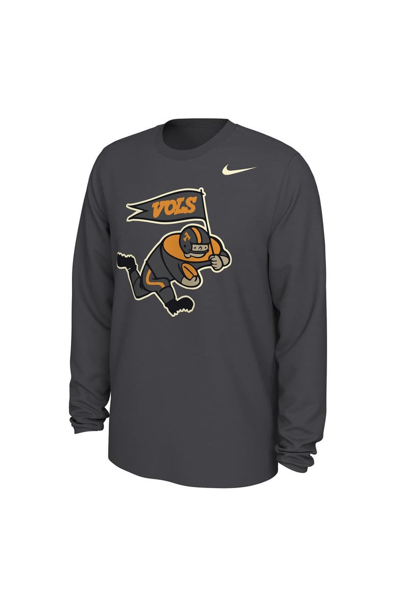 Nike Men's Nike  Anthracite Tennessee Volunteers UT Smokey Long Sleeve T-Shirt, Alternate, color, 