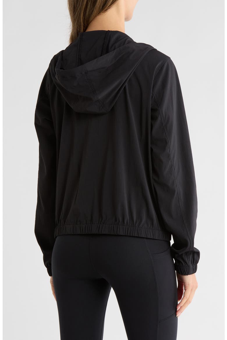 Trekki Vibrant Move Hooded Jacket, Alternate, color, BLACK