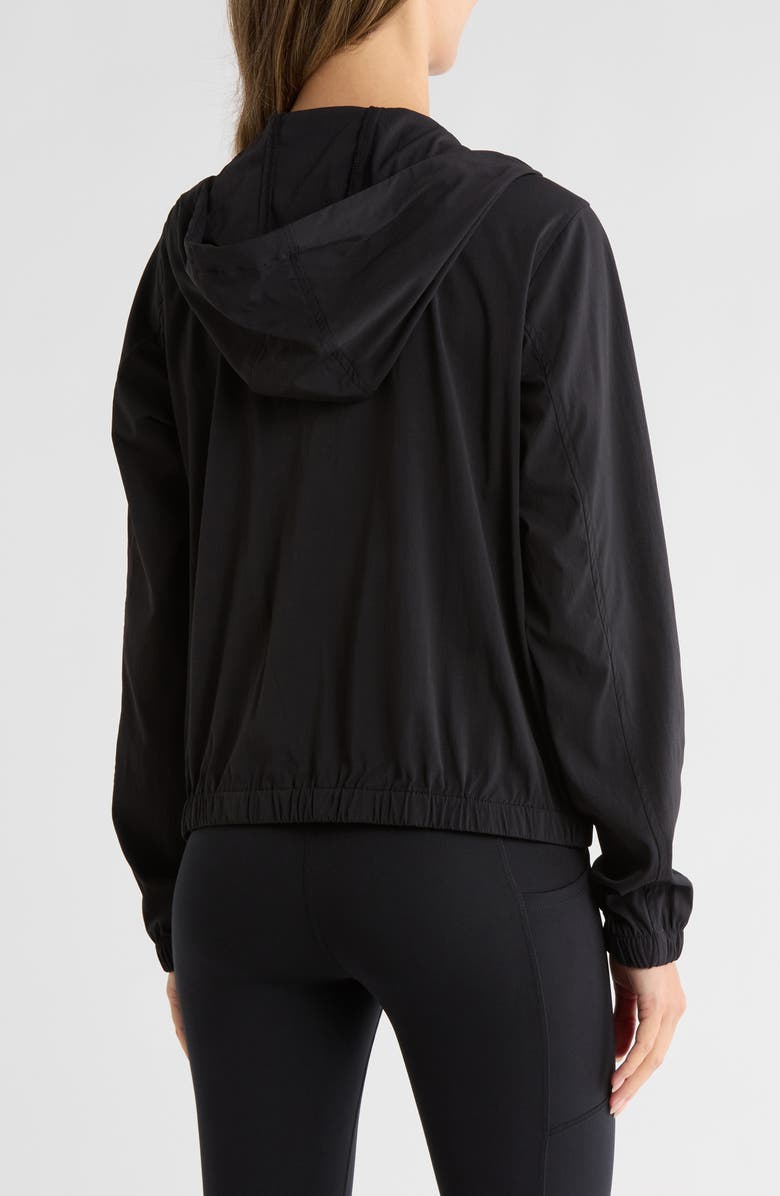 YOGALICIOUS Trekki Vibrant Move Hooded Jacket, Alternate, color, Black