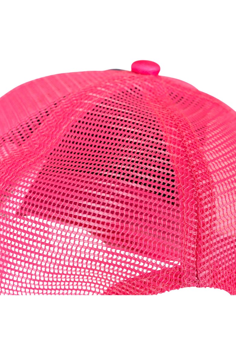 Sparkle Smash Girls' Strapback Baseball Cap, Alternate, color, Sparkle Smash Pink