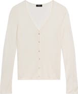 Theory Lust Sheer Jersey Cardigan