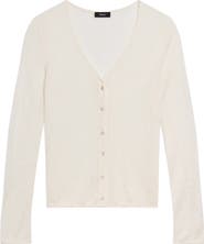 Theory Lust Sheer Jersey Cardigan