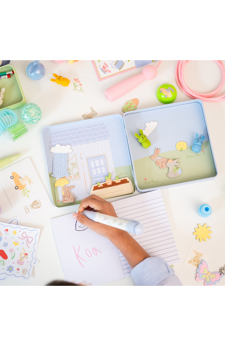 Daydream Society Bunnies Eraser Set, Alternate, color, Pink Bunny Floral Box