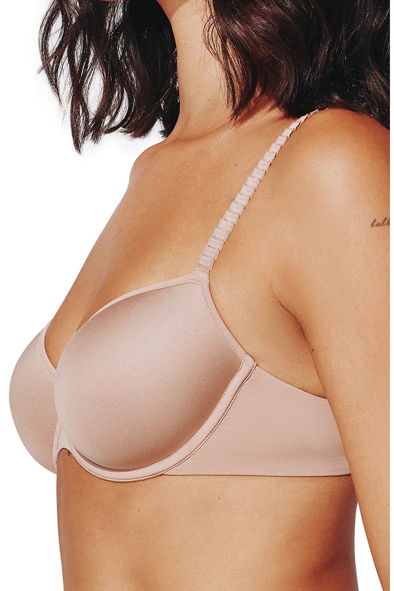 24/7® Classic Underwire T-Shirt Bra, Alternate, color, TAUPE