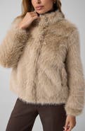 GUESS New Luna Faux Fur Jacket