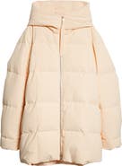 Jil Sander Quilted Recycled Down Jacket with Hood