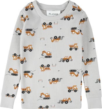 Kids' Fitted Two-Piece Pajamas & Socks Set