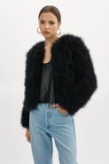 LAMARQUE Deora | Feather Jacket