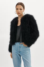 LAMARQUE Deora | Feather Jacket