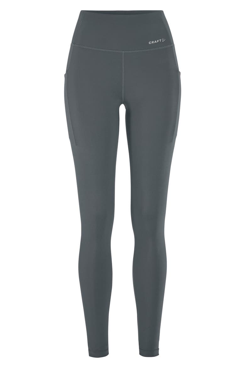 Essence High Waist Pocket Tights, Main, color, NORIT