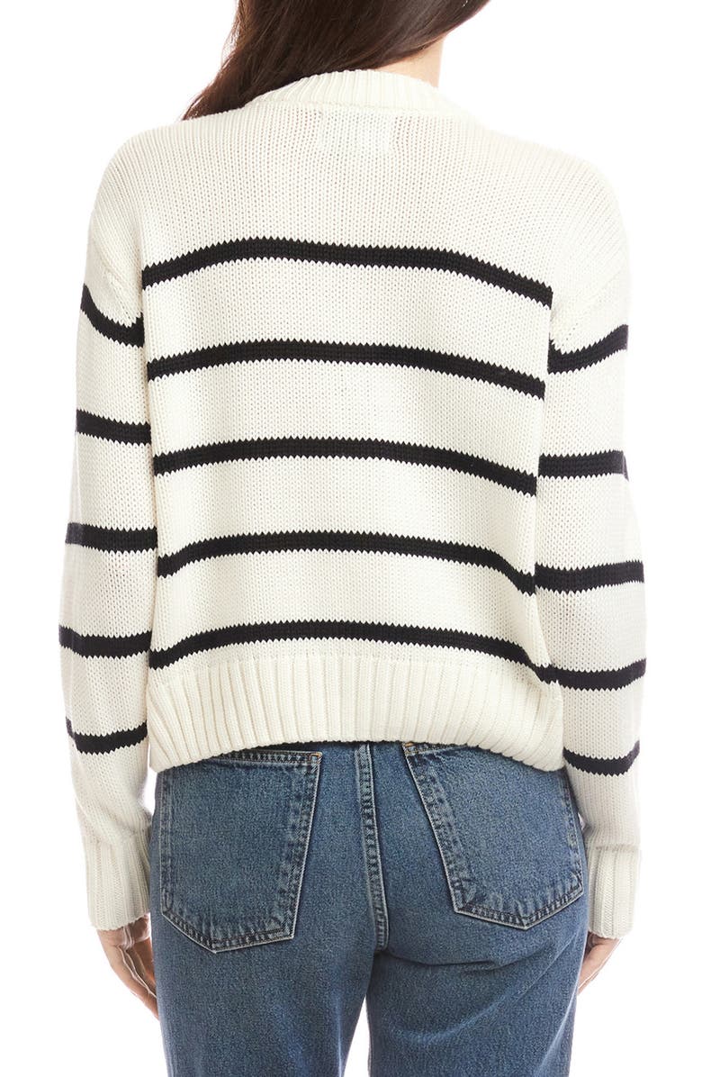 FIFTEEN TWENTY Luca Stripe Cardigan, Alternate, color, Stripe