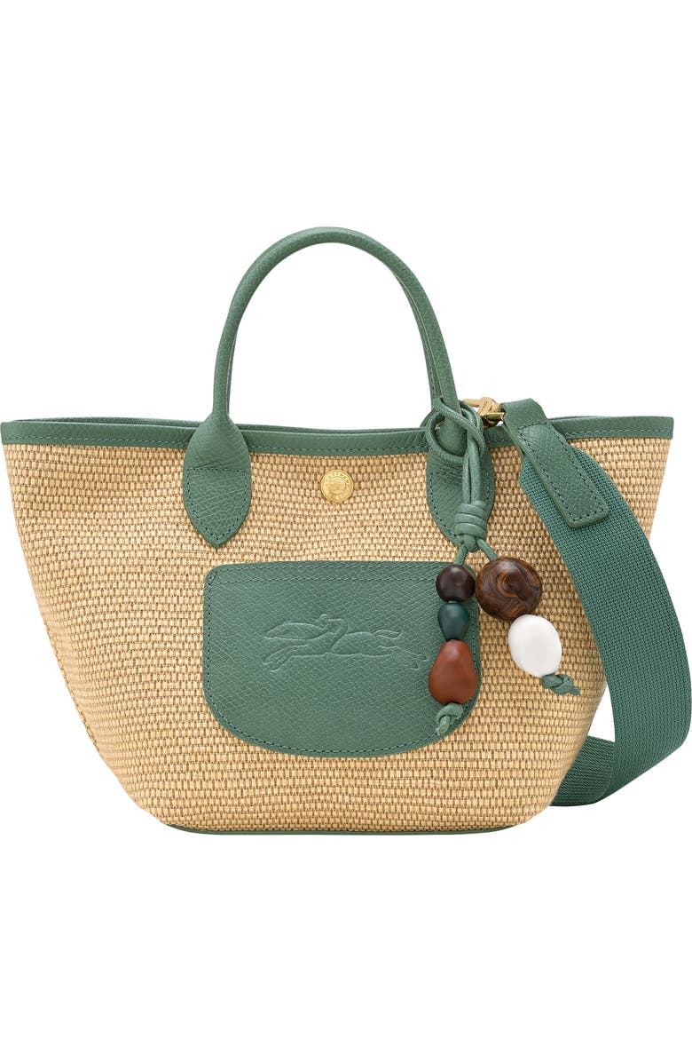 Longchamp Extra Small Le Pliage Panier Ceramique Top Handle Bag, Main, color, Oregano