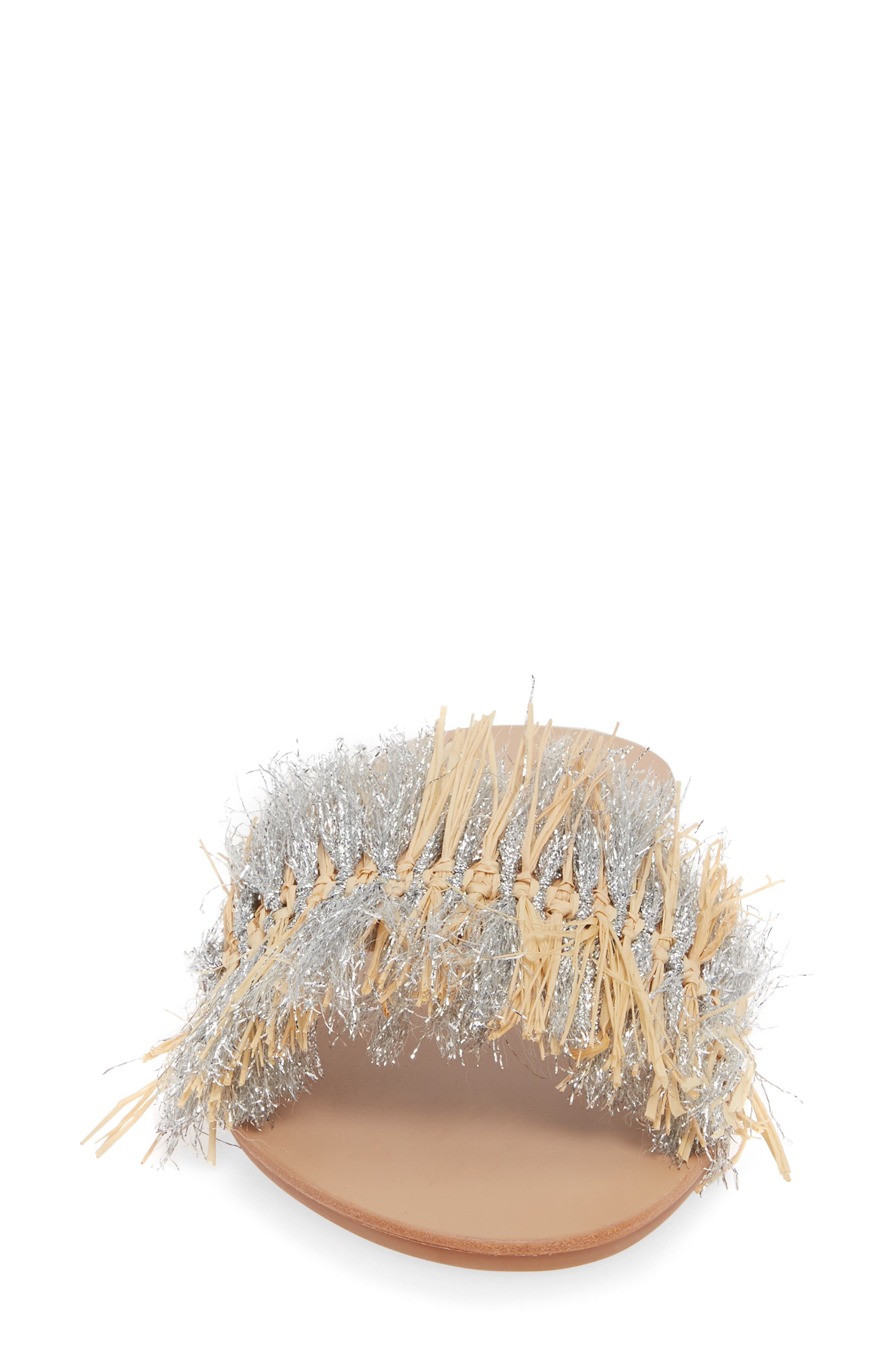 Loeffler Randall Woven Slide Sandal, Alternate, color, 