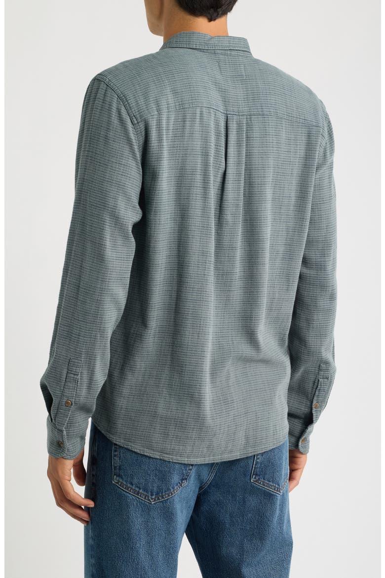 Classic Stretch Selvage Striped Shirt, Alternate, color, BALSAM MINI STRIPE
