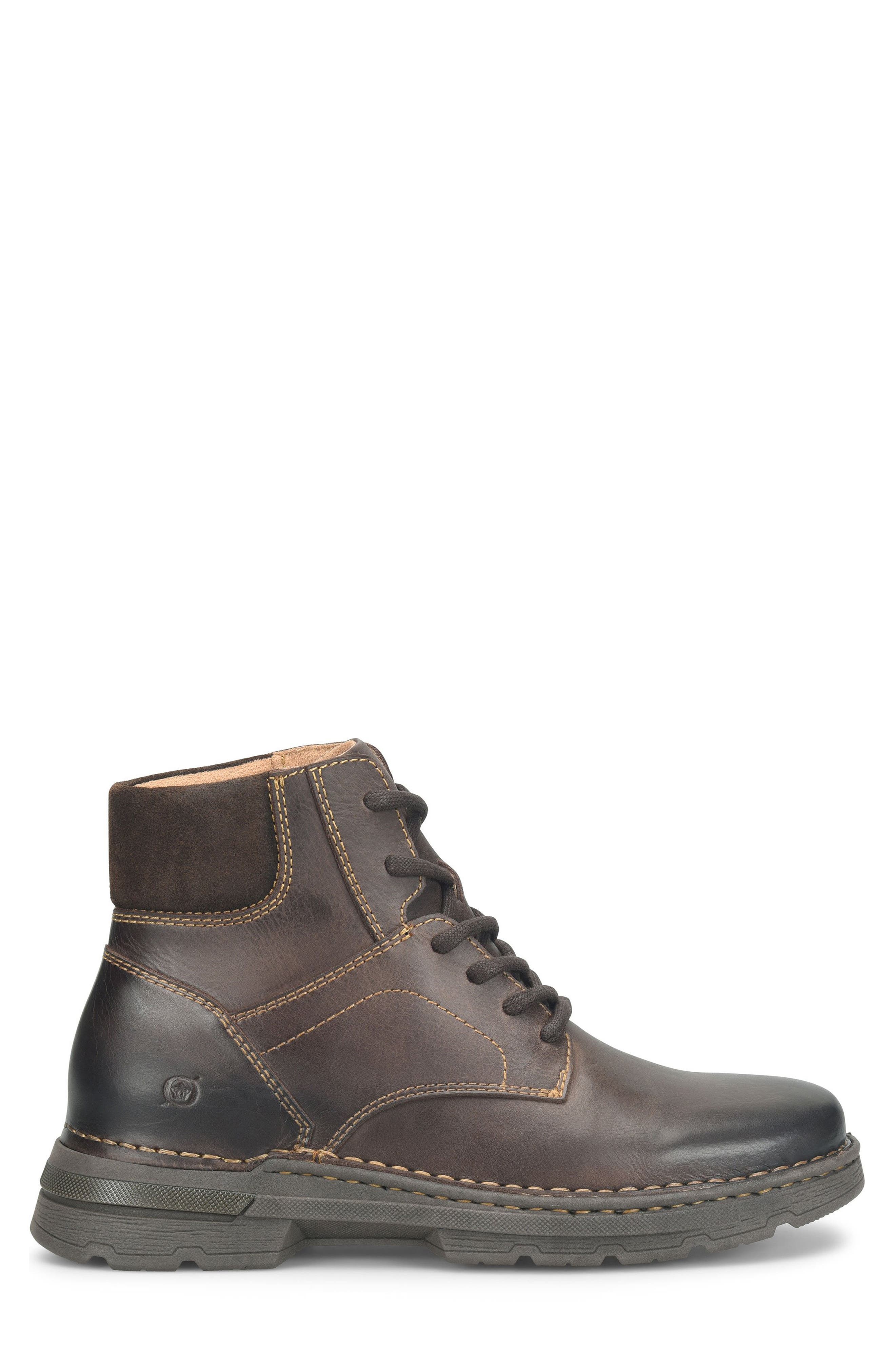 Børn Erik Lace-Up Boot, Alternate, color, Dark Brown F/ G