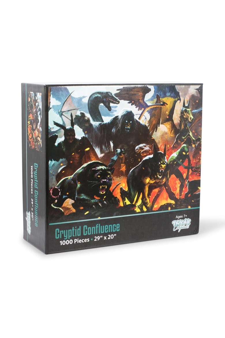 Cryptid Confluence Monster Puzzle | 1000 Piece Jigsaw Puzzle, Main, color, Multi-Color