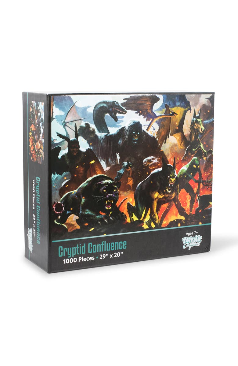 Toynk Cryptid Confluence Monster Puzzle | 1000 Piece Jigsaw Puzzle, Main, color, Multi-Color