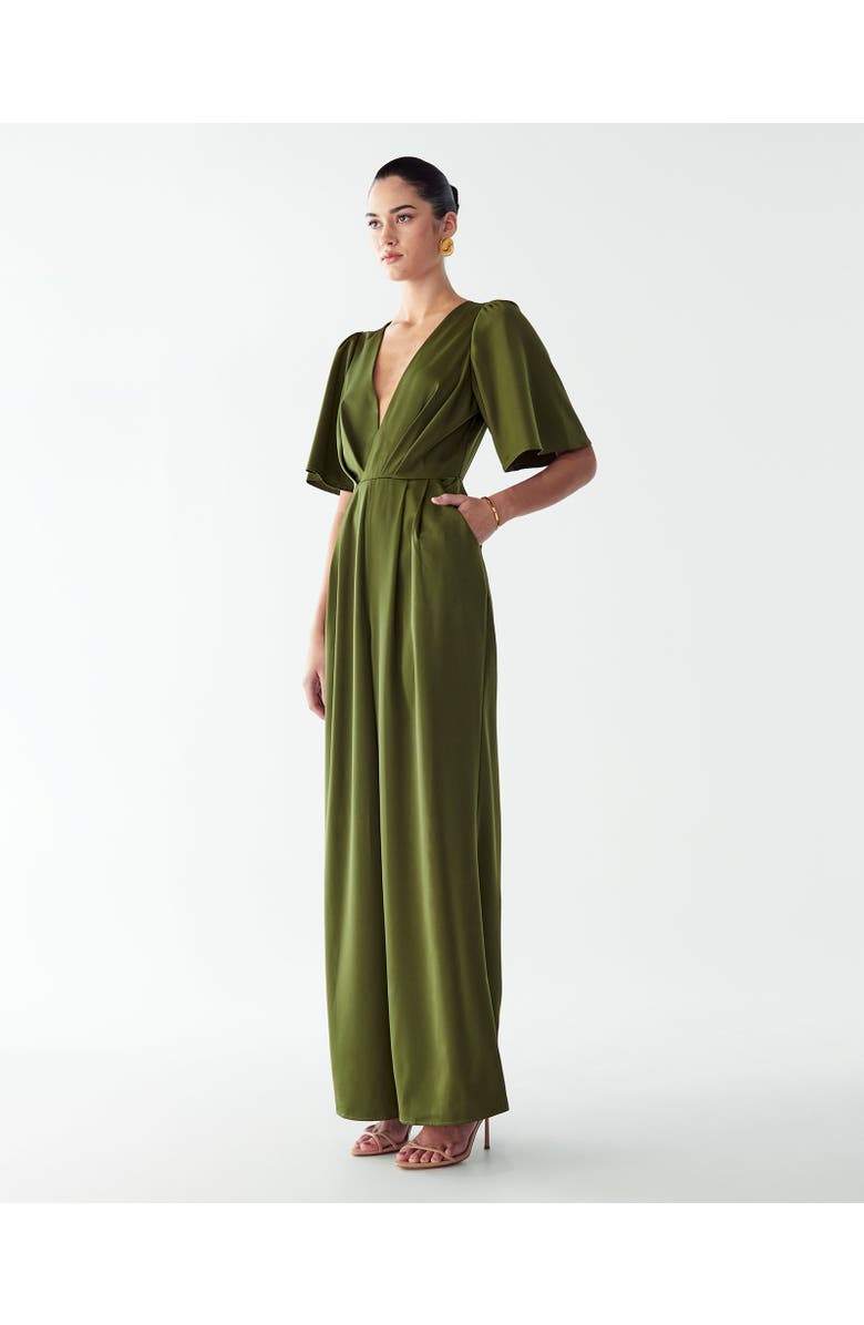 WILLA Omaha Jumpsuit, Alternate, color, Olive Green