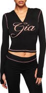 I.AM.GIA Blare Crop Hoodie