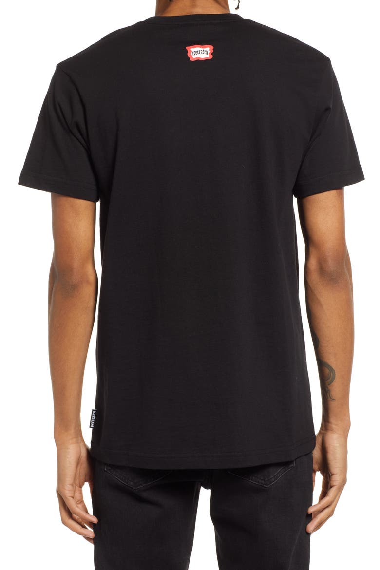 Best Friends Cotton Graphic Tee, Alternate, color, BLACK