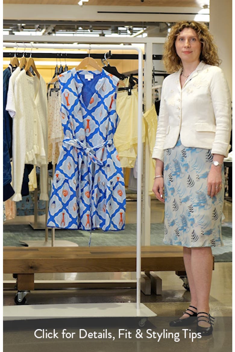 Lobster Bay Sleeveless Minidress video