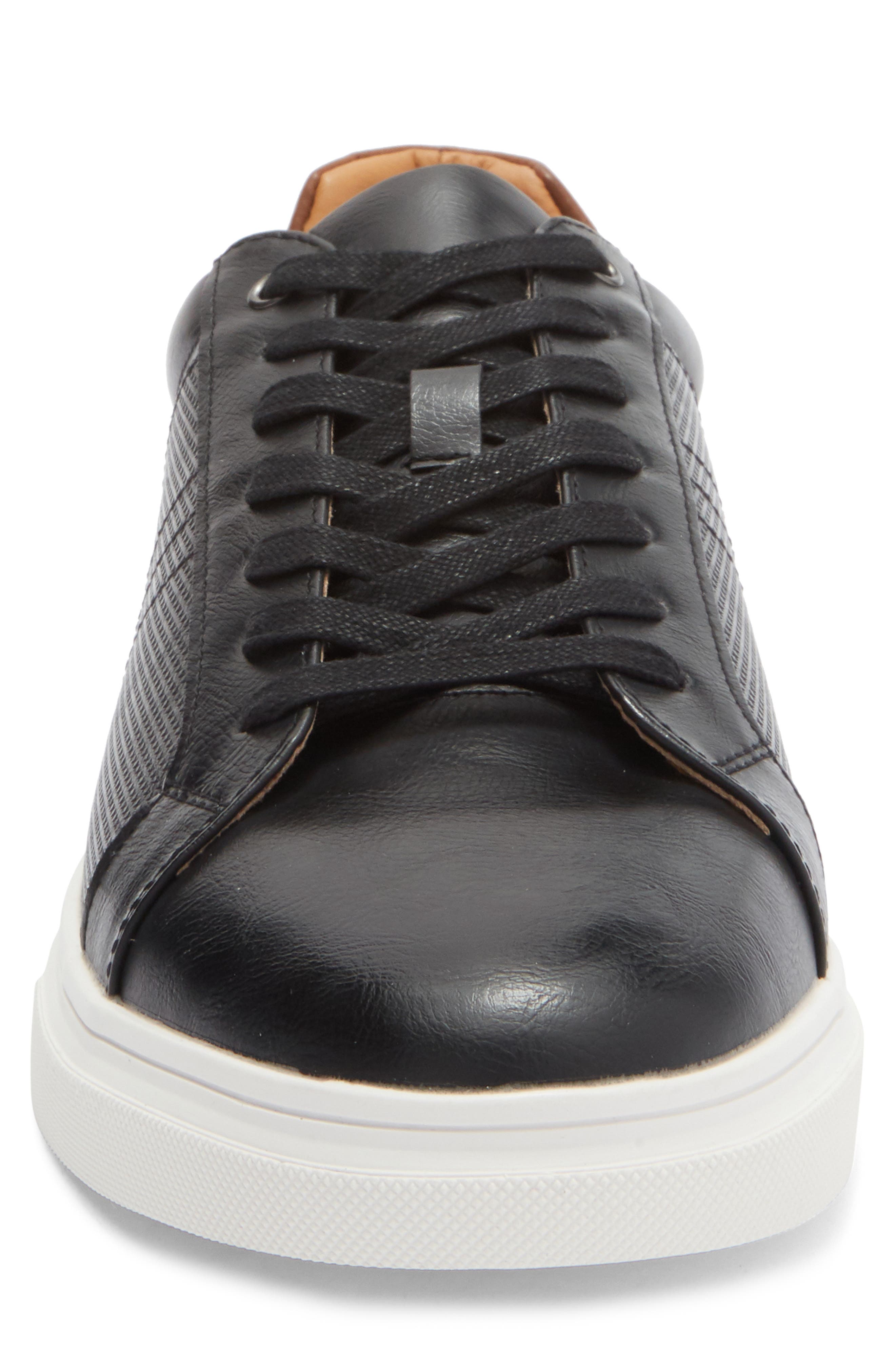 Steve Madden Strouz Low Top Sneaker, Alternate, color, Black