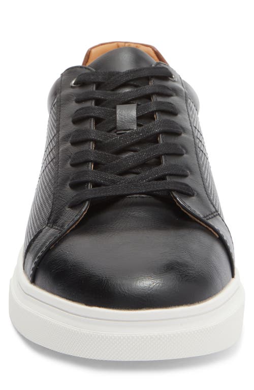 Steve Madden Strouz Low Top Sneaker In Black