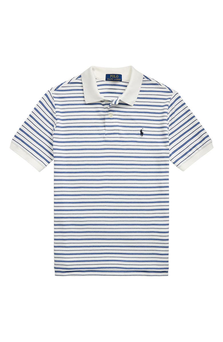 Ralph Lauren Kids' Stripe Cotton Polo, Main, color, 