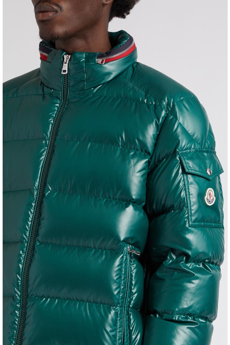 Bourne Quilted Recycled Polyester Puffer Jacket, Alternate, color, GREEN