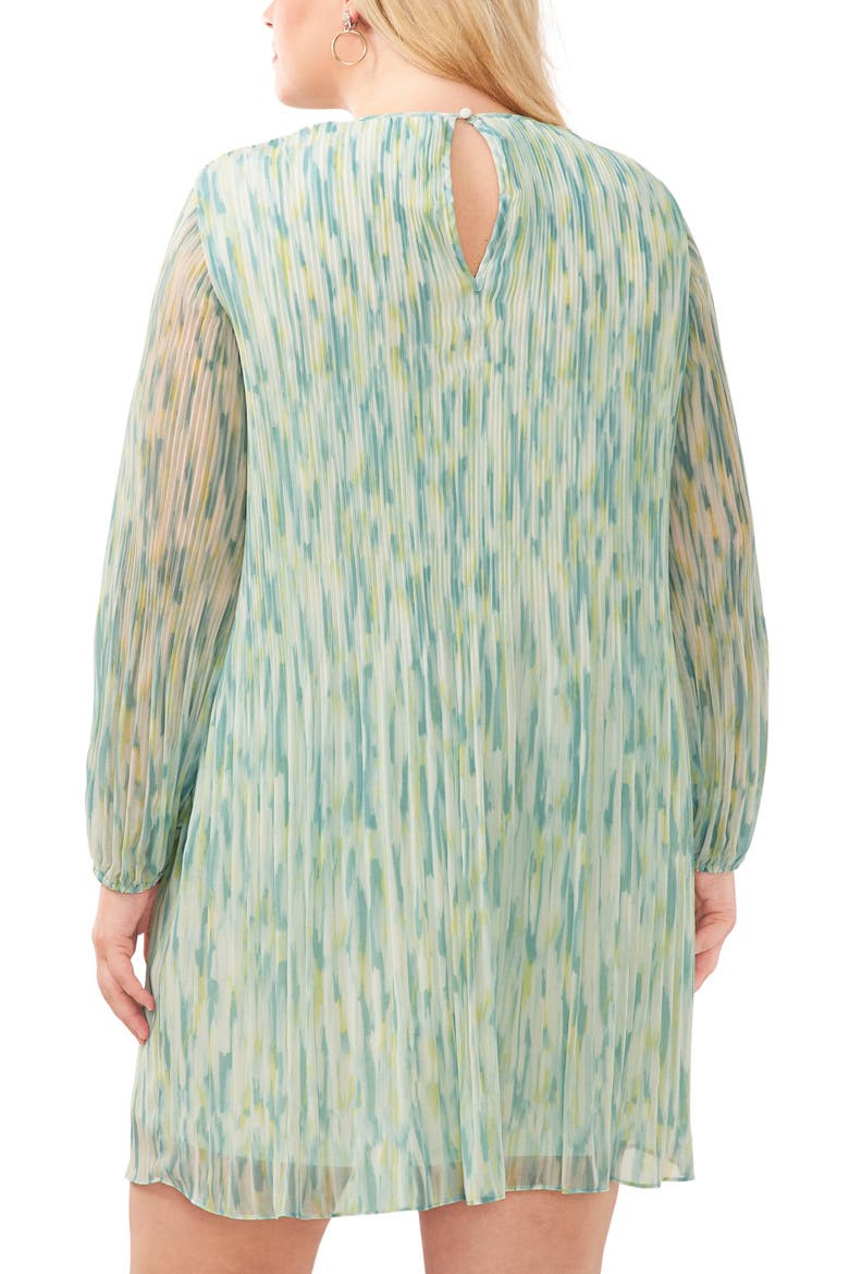 Release Long Sleeve Minidress, Alternate, color, FRESH MINT GREEN