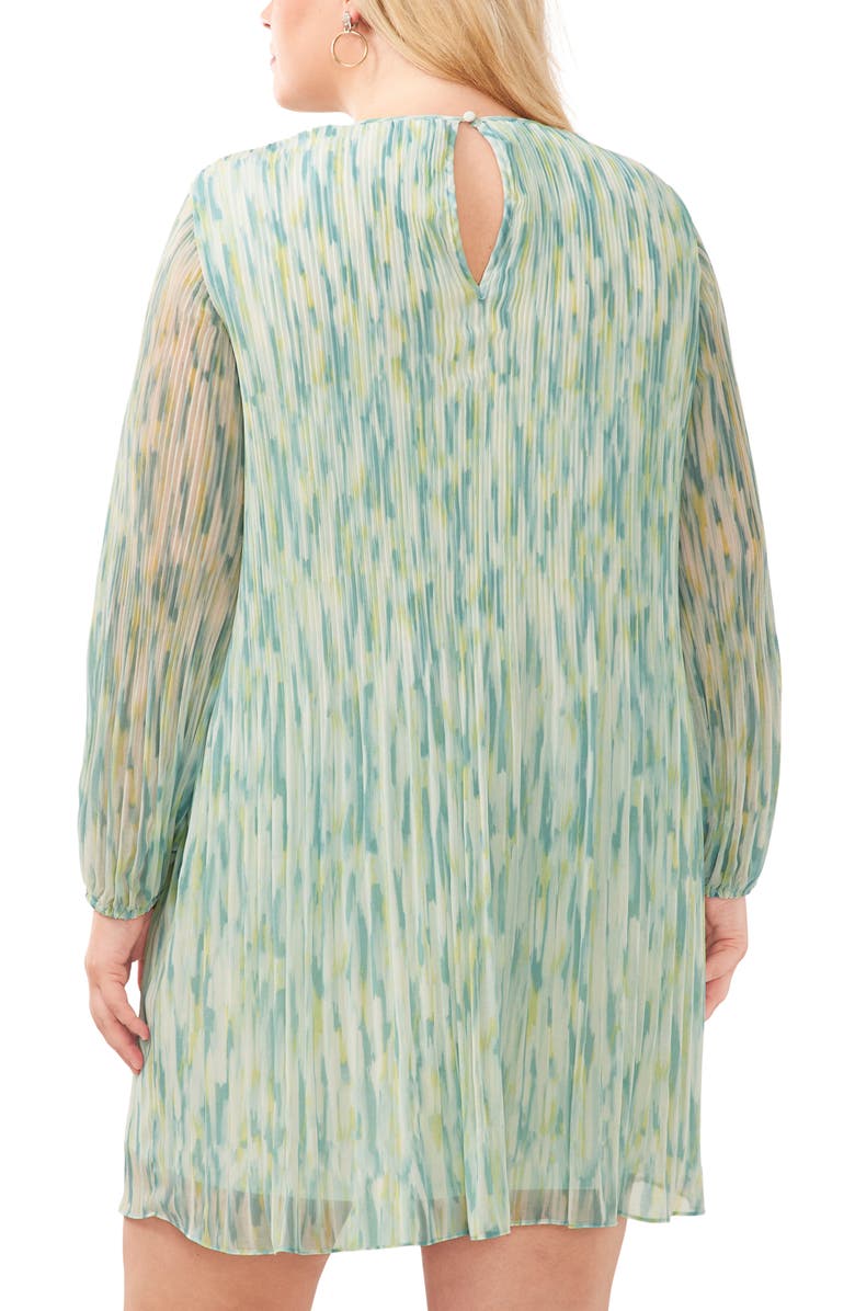 Halogen<sup>®</sup> Release Long Sleeve Minidress, Alternate, color, 