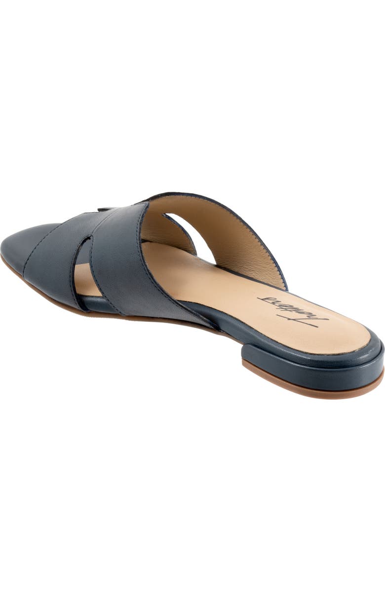 Trotters Nell Slide Sandal, Alternate, color, Navy