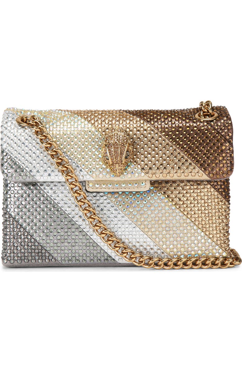 Kurt Geiger London Mini Kensington Embellished Convertible Crossbody Bag, Main, color,