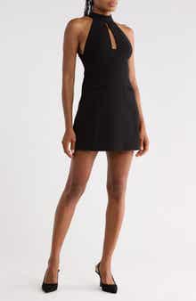 Lucie Halter Neck Minidress