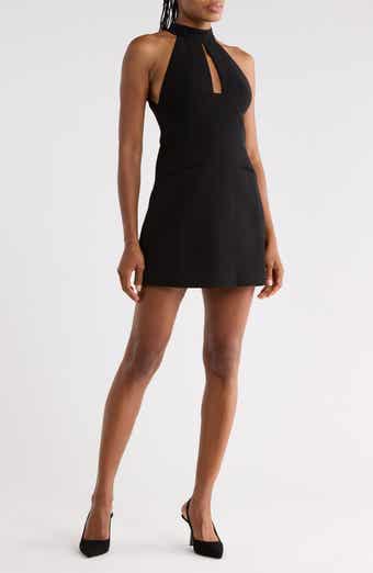 Lucie Halter Neck Minidress